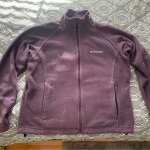 Columbia zip up fleece